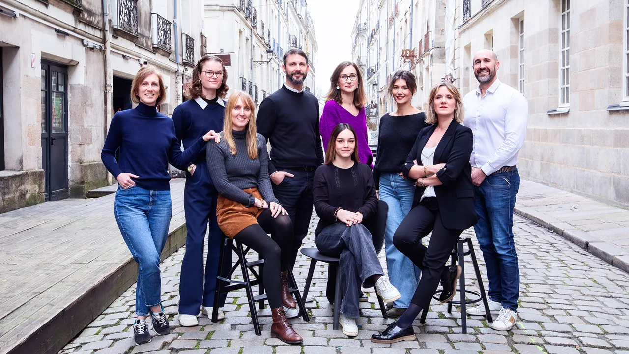 Photos collaborateurs, photos d'équipe, entreprise nantaise, agence de communication, photographe corporate