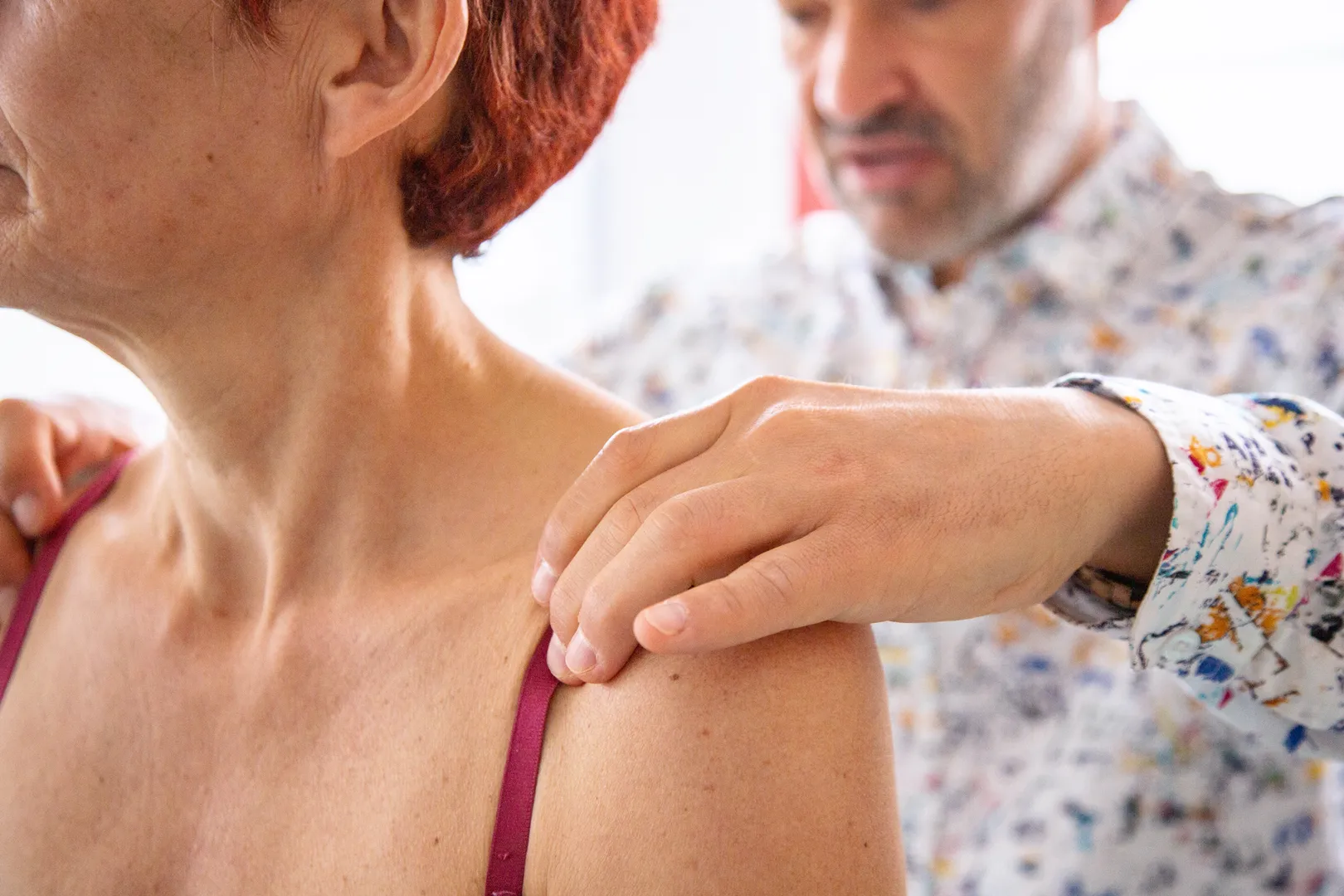 Reportage photo ostéopathe Xavier Marchand - Photographie Emma Pellet Nantes